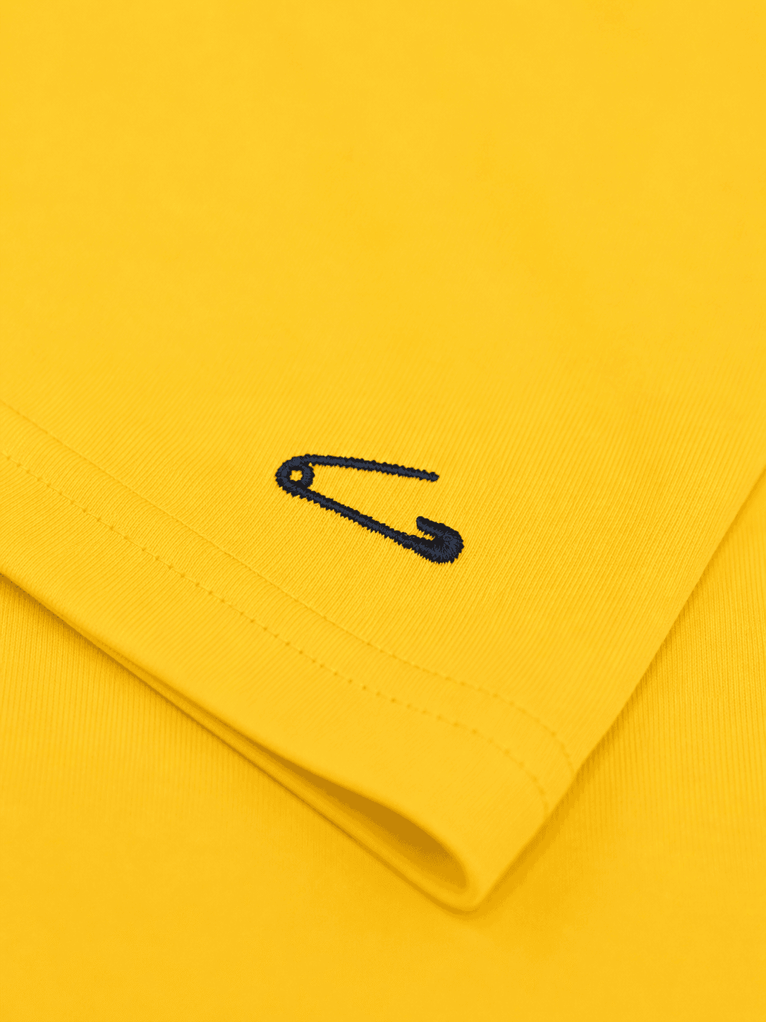T-Shirt Gelb Logo